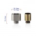 DOUBLE BARRELED 8 STYLE STAINLESS STEEL 510 DRIP TIPS